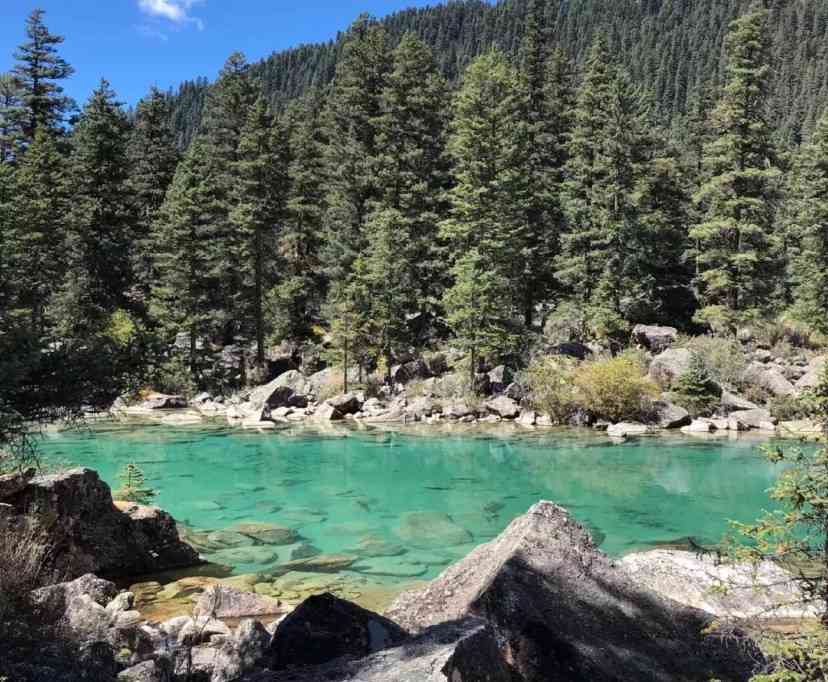 来巴塘措普沟，看川西美景